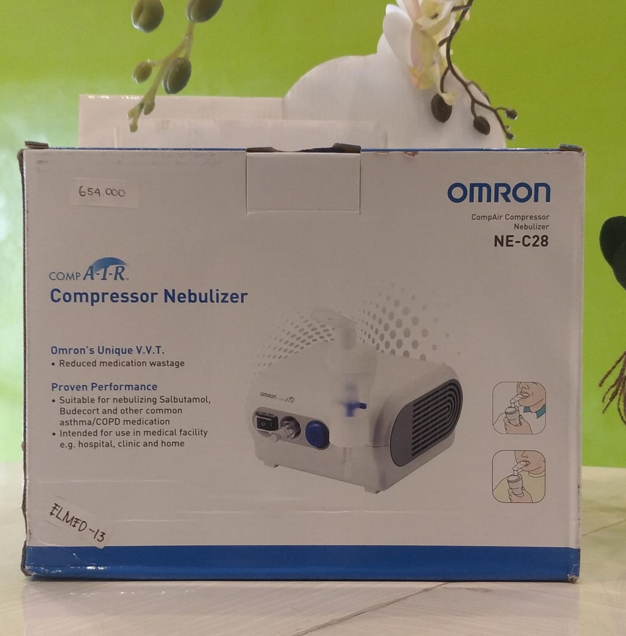 Nebulizer Portable Omron CompAir